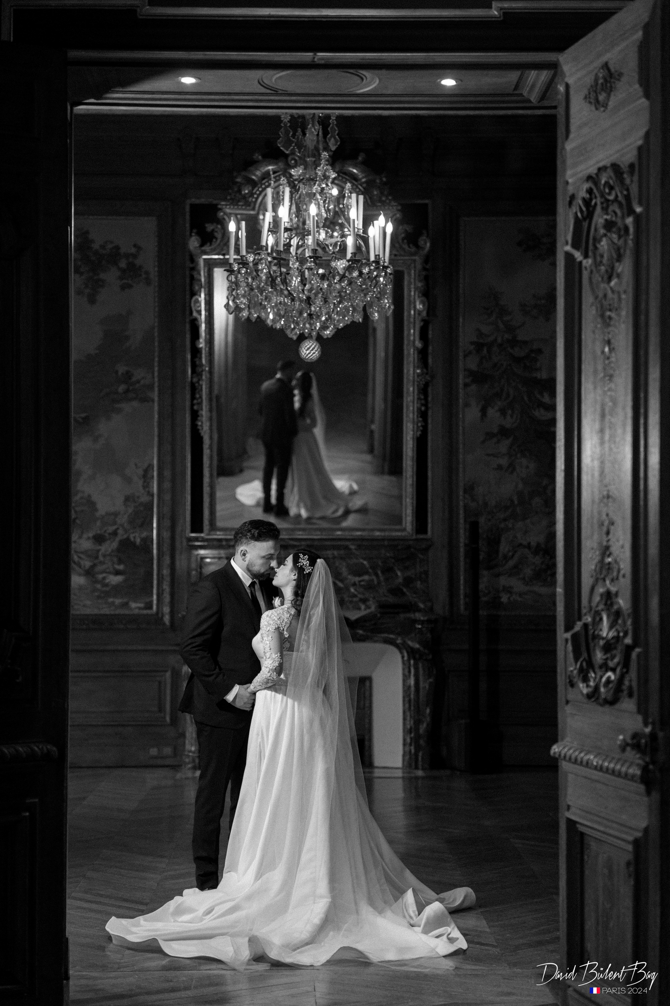 Photographie de mariage au Château de Ferrières