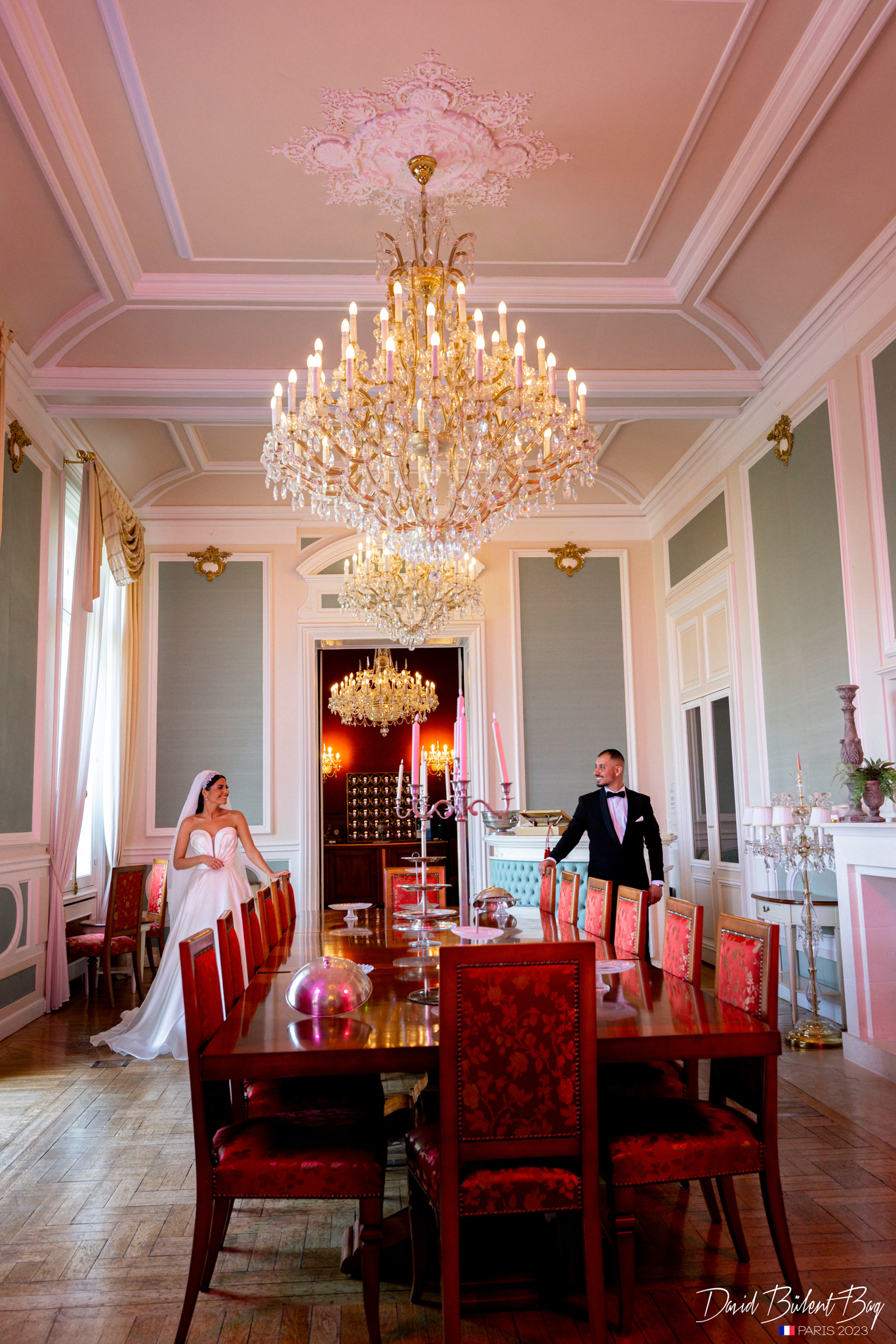 Photographie de mariage au Château Bouffémont