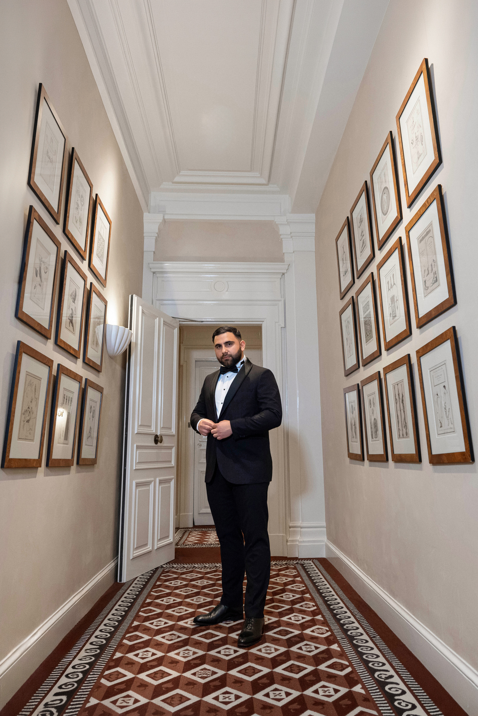 Préparatifs de mariage au Saint James Paris