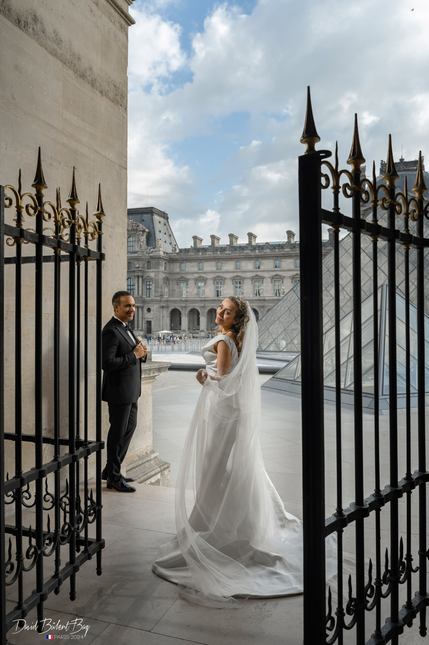 Shooting couple Paris Petit Palais