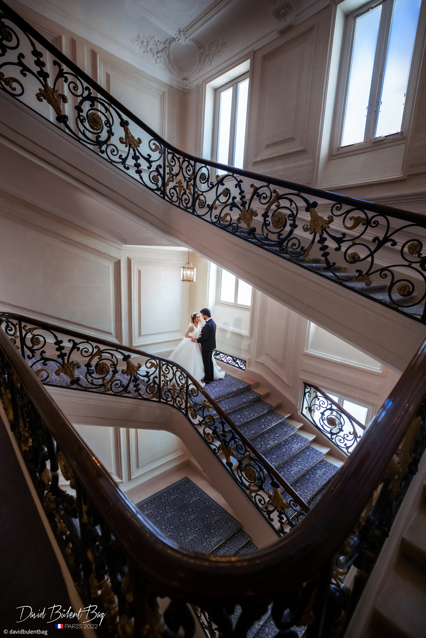 Couple mariage InterContinental Paris Le Grand