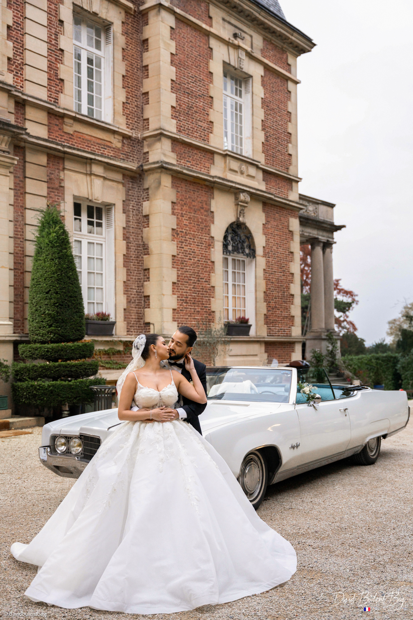 Photo de couple au Château Bouffémont
