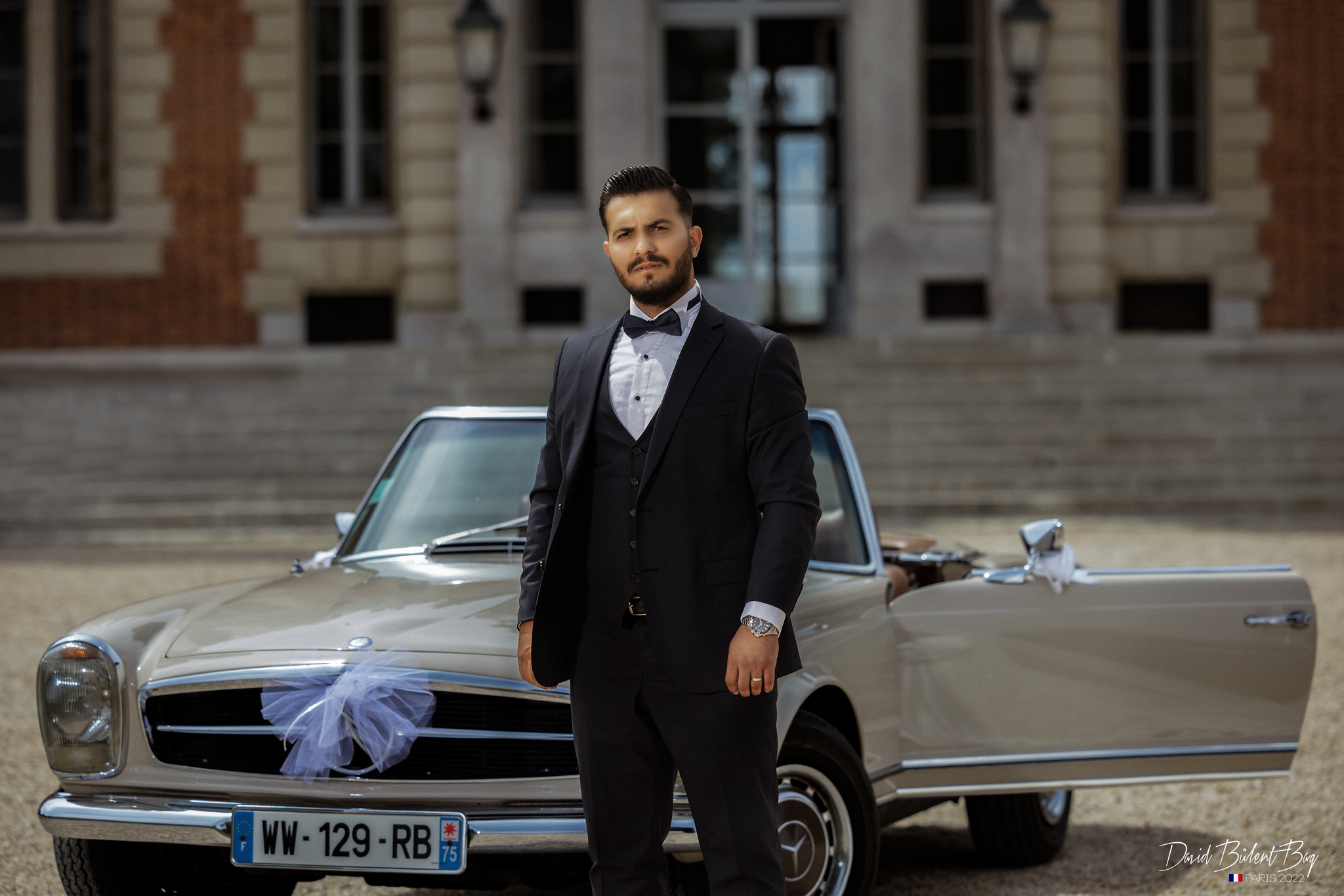 Photo de couple au Château de Nainville-les-Roches
