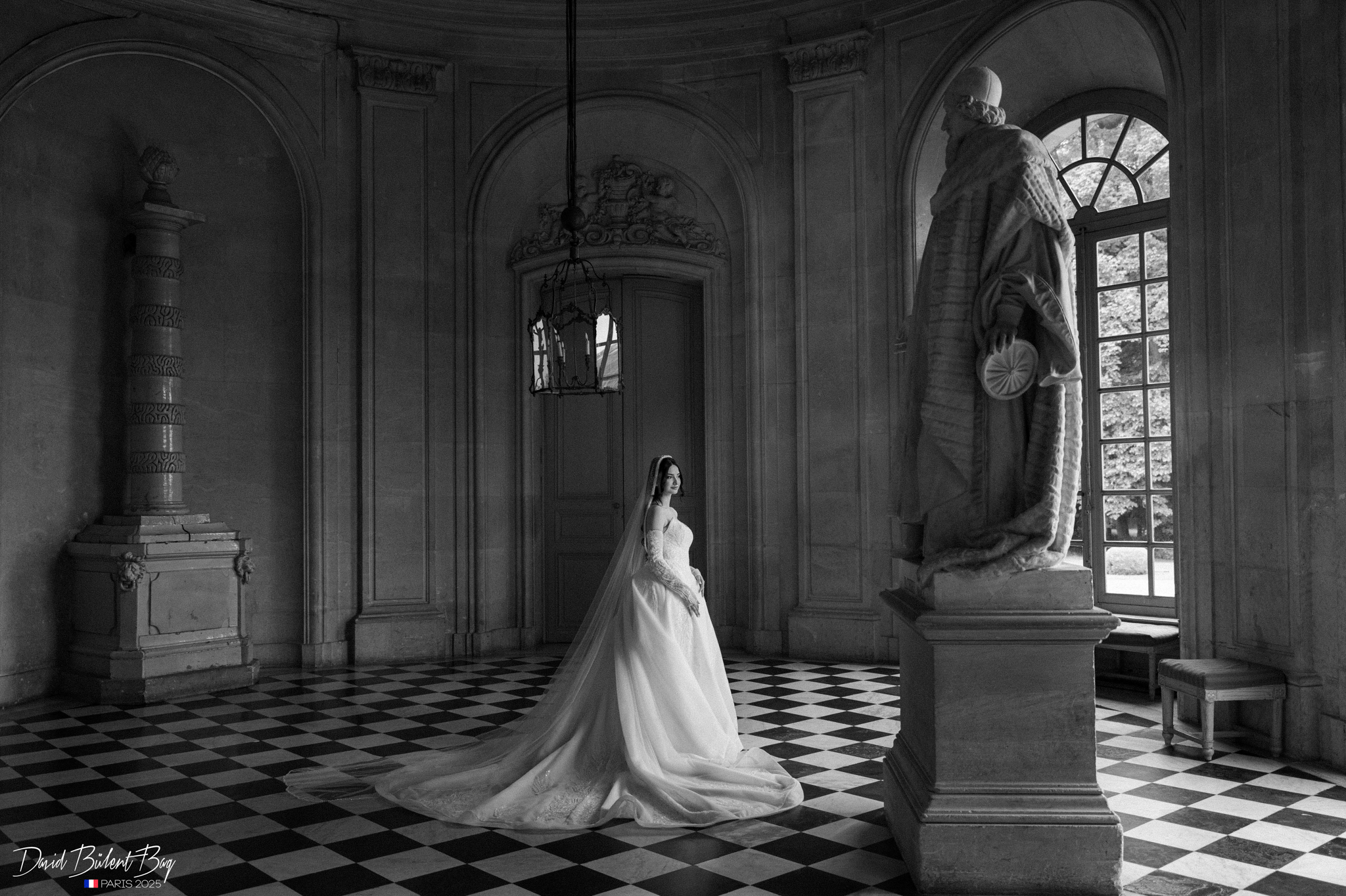 Photo de mariage au Château de Champlâtreux