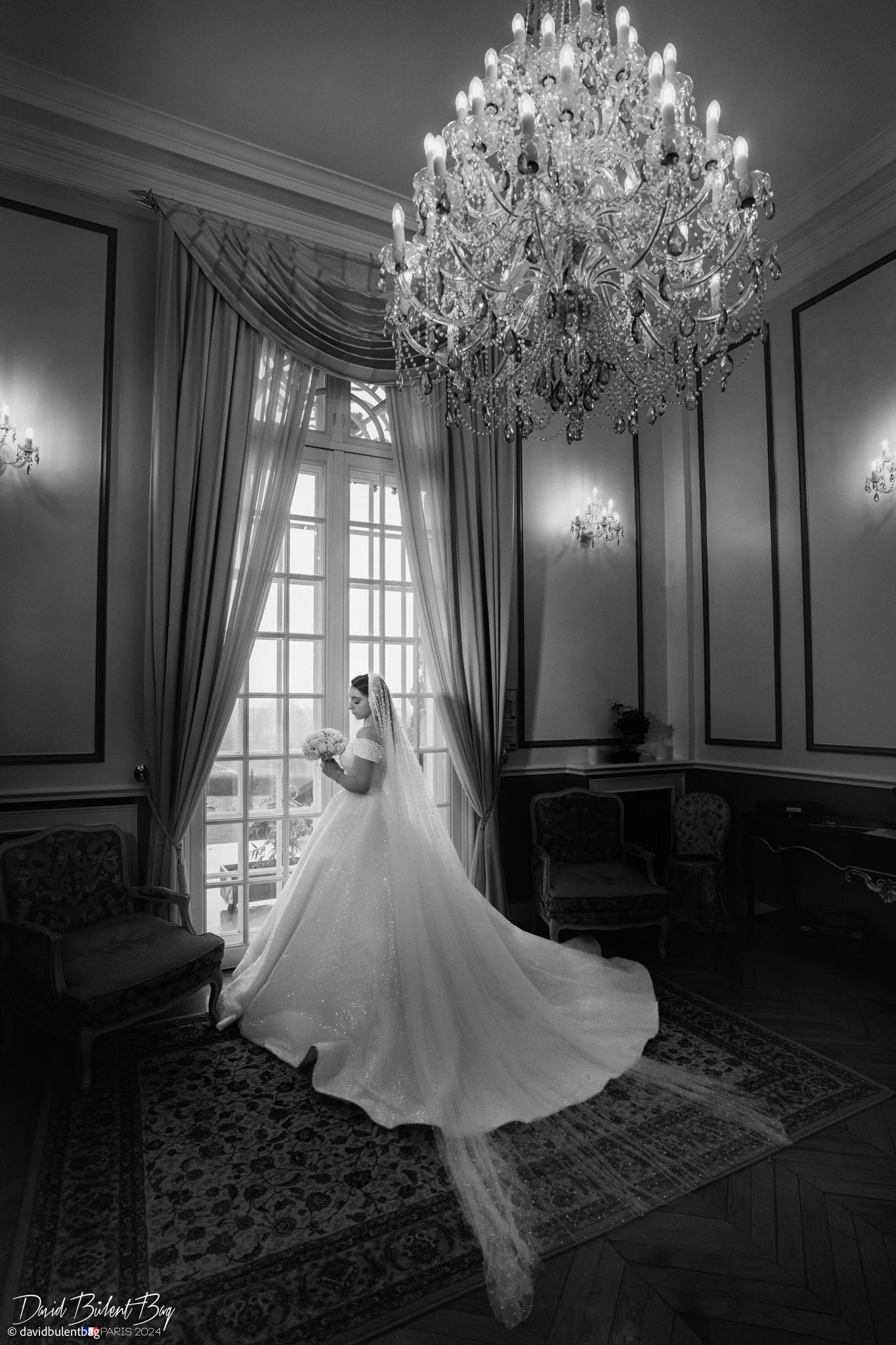 Séance photo mariage Château Bouffémont