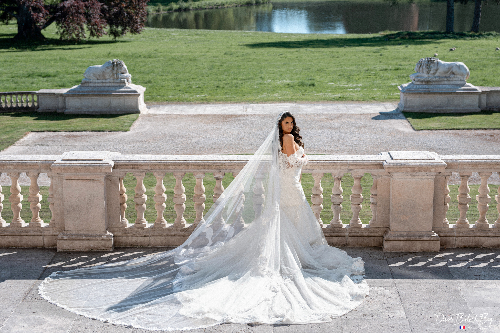Photographie de mariage Château de Ferrières