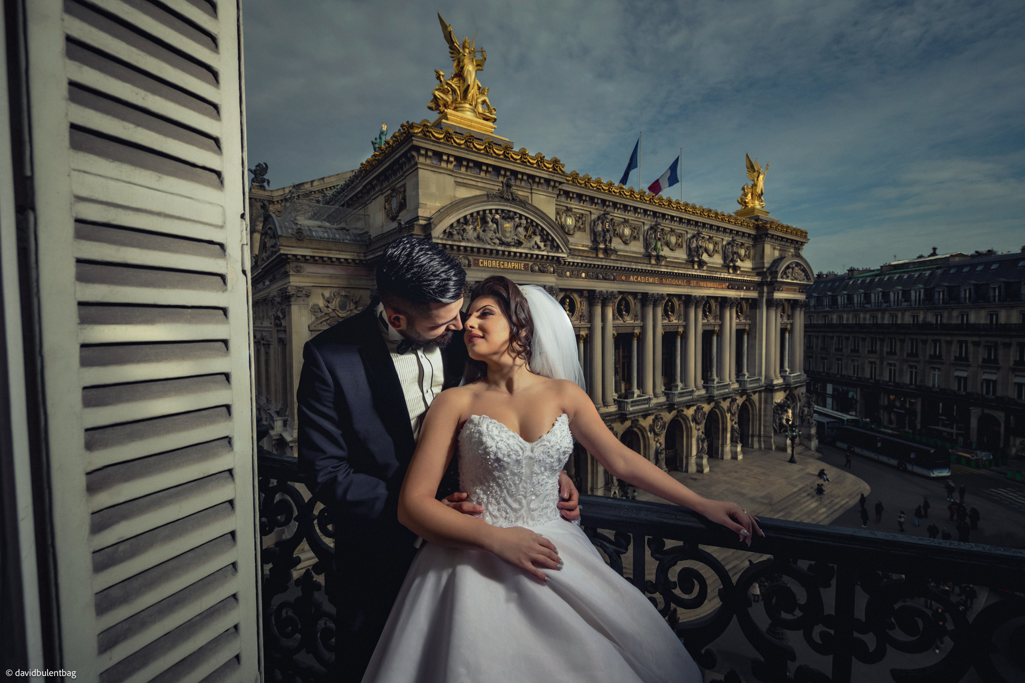Shooting mariage InterContinental Paris